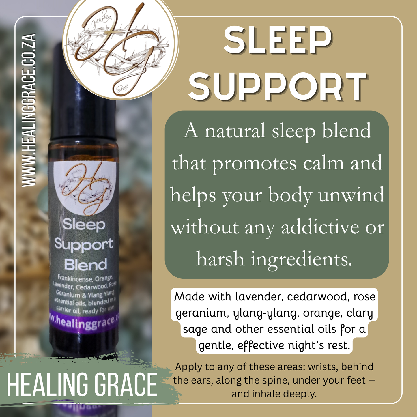 Sleep Support Essential Oil Blend