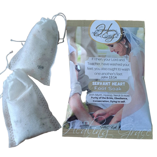 Serving Heart Foot Soak