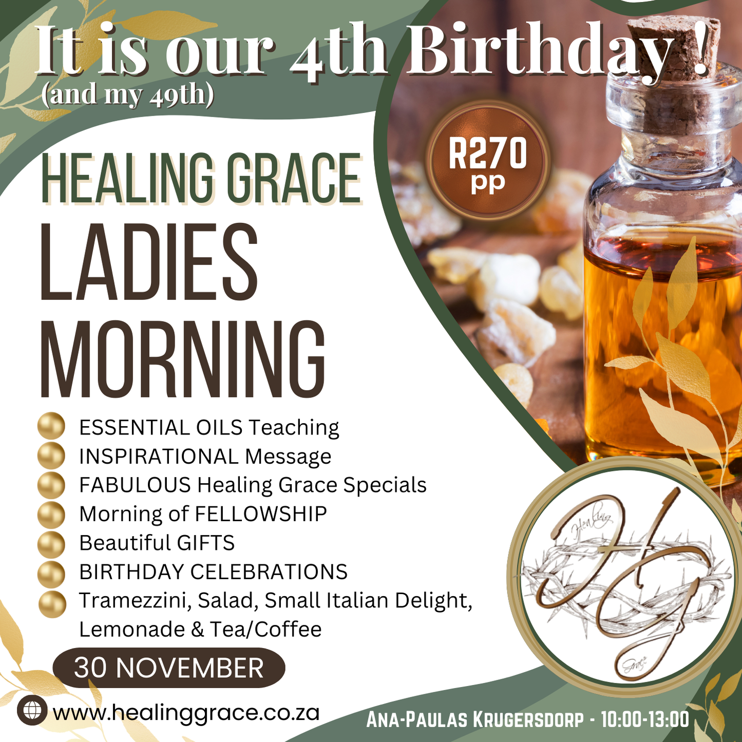 Healing Grace Ladies Morning - Essential Oils