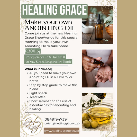 Make your own Anointing Oil