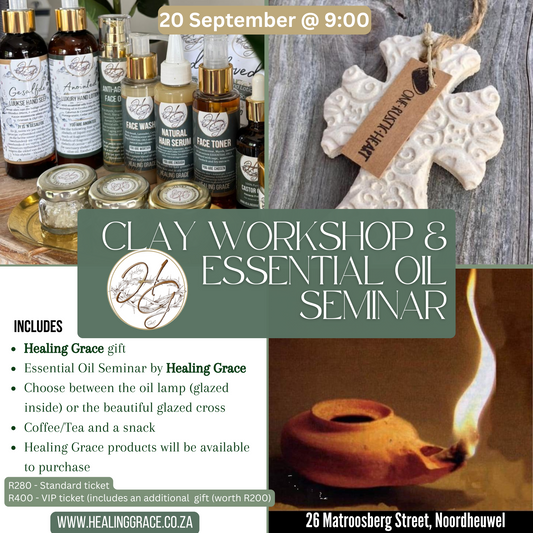 Cross and Oil Lamp - Clay Workshop & EO Seminar - Standard ticket